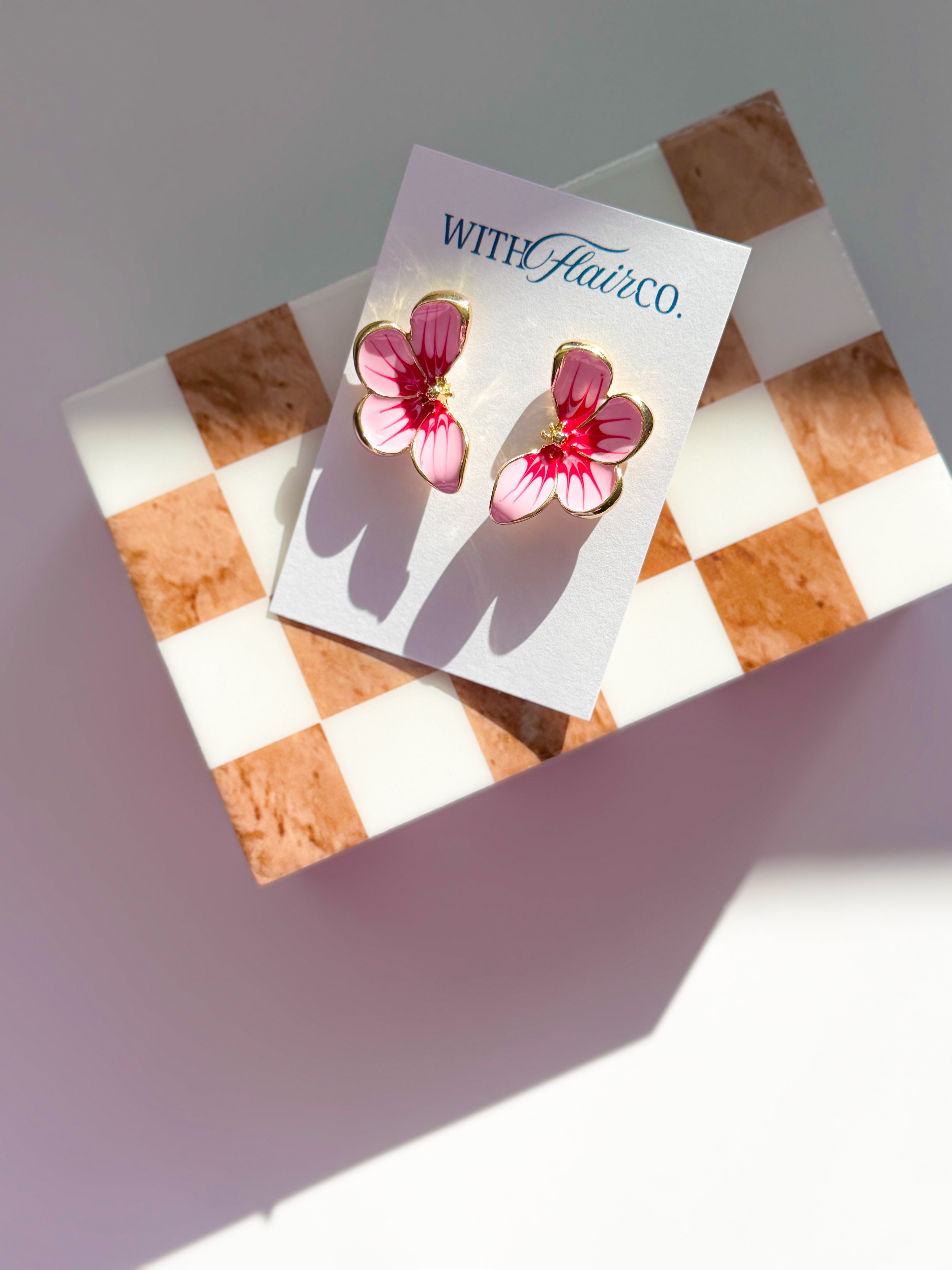 Flower Flutter Earrings