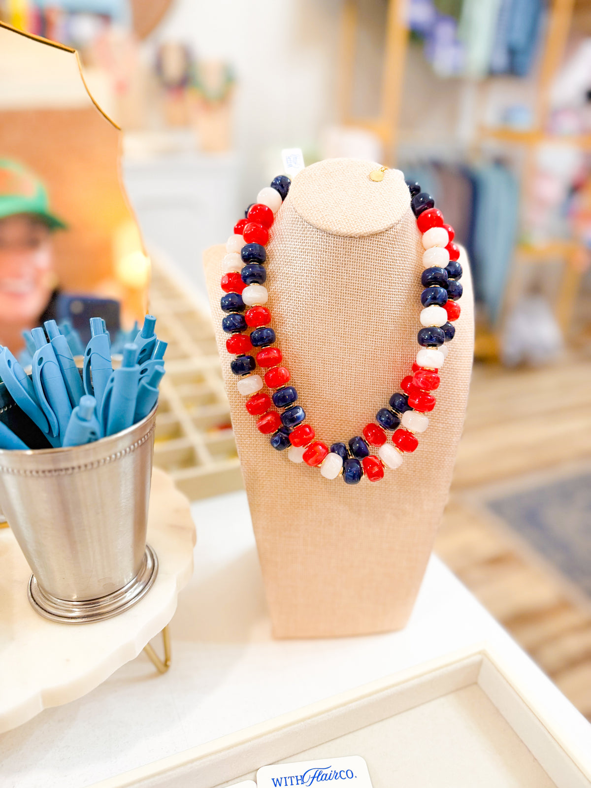 Red, White & Blue Baubles