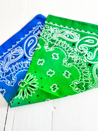 Tie Dye Bandana Necklace