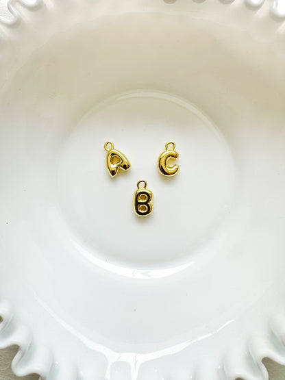 Gold Initial Charms