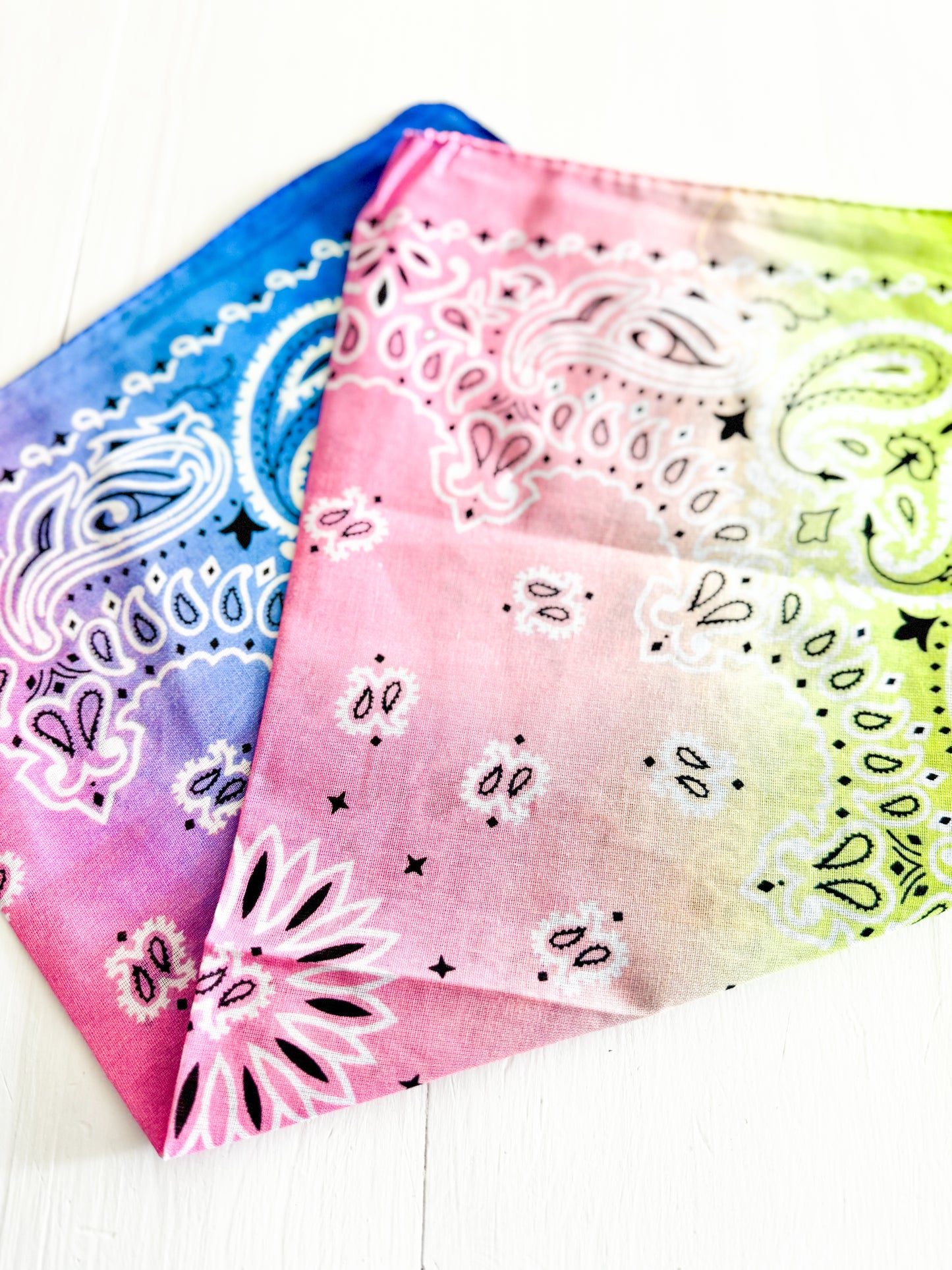 Tie Dye Bandana Necklace