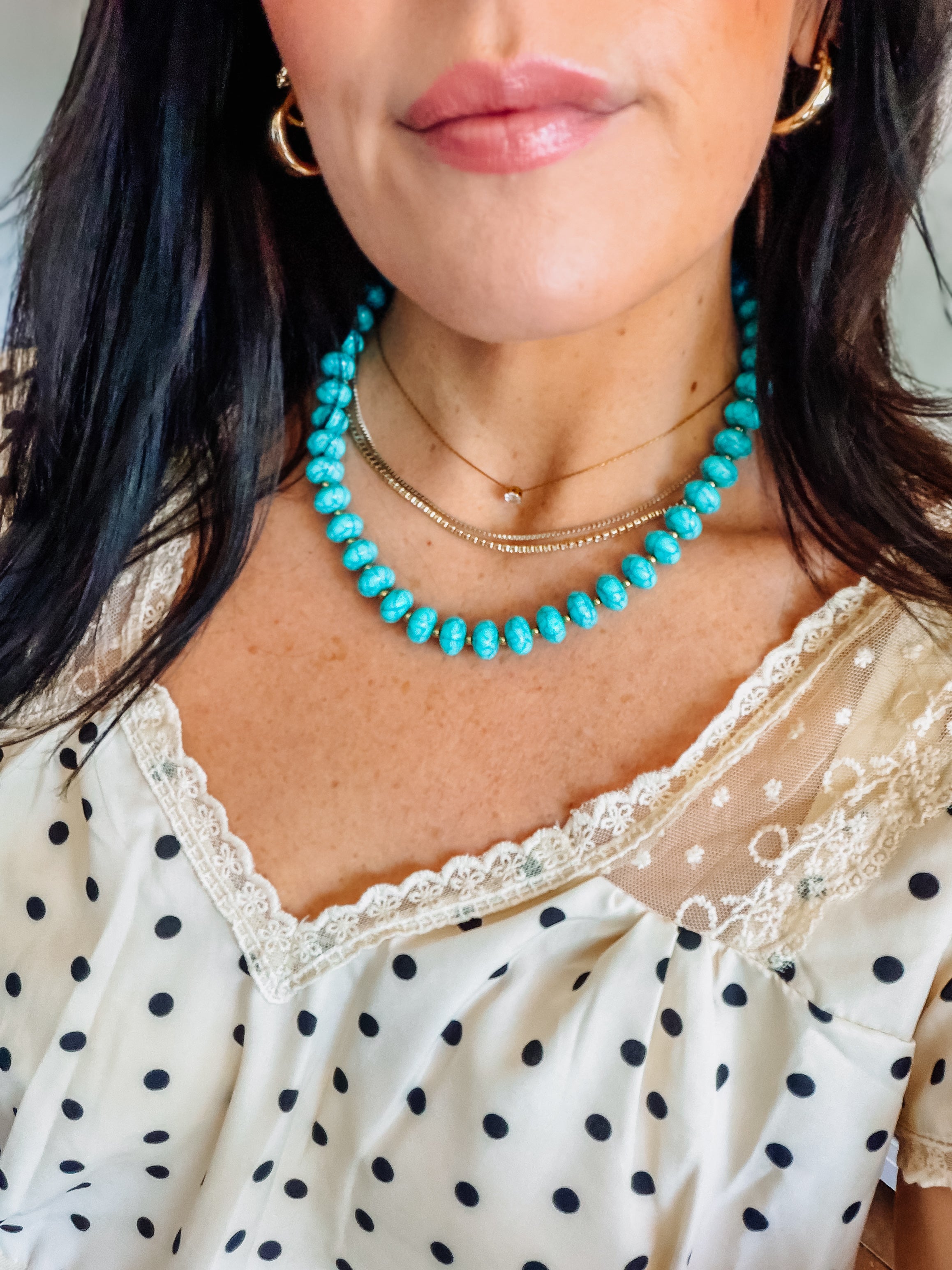 Turquoise Layering Necklace