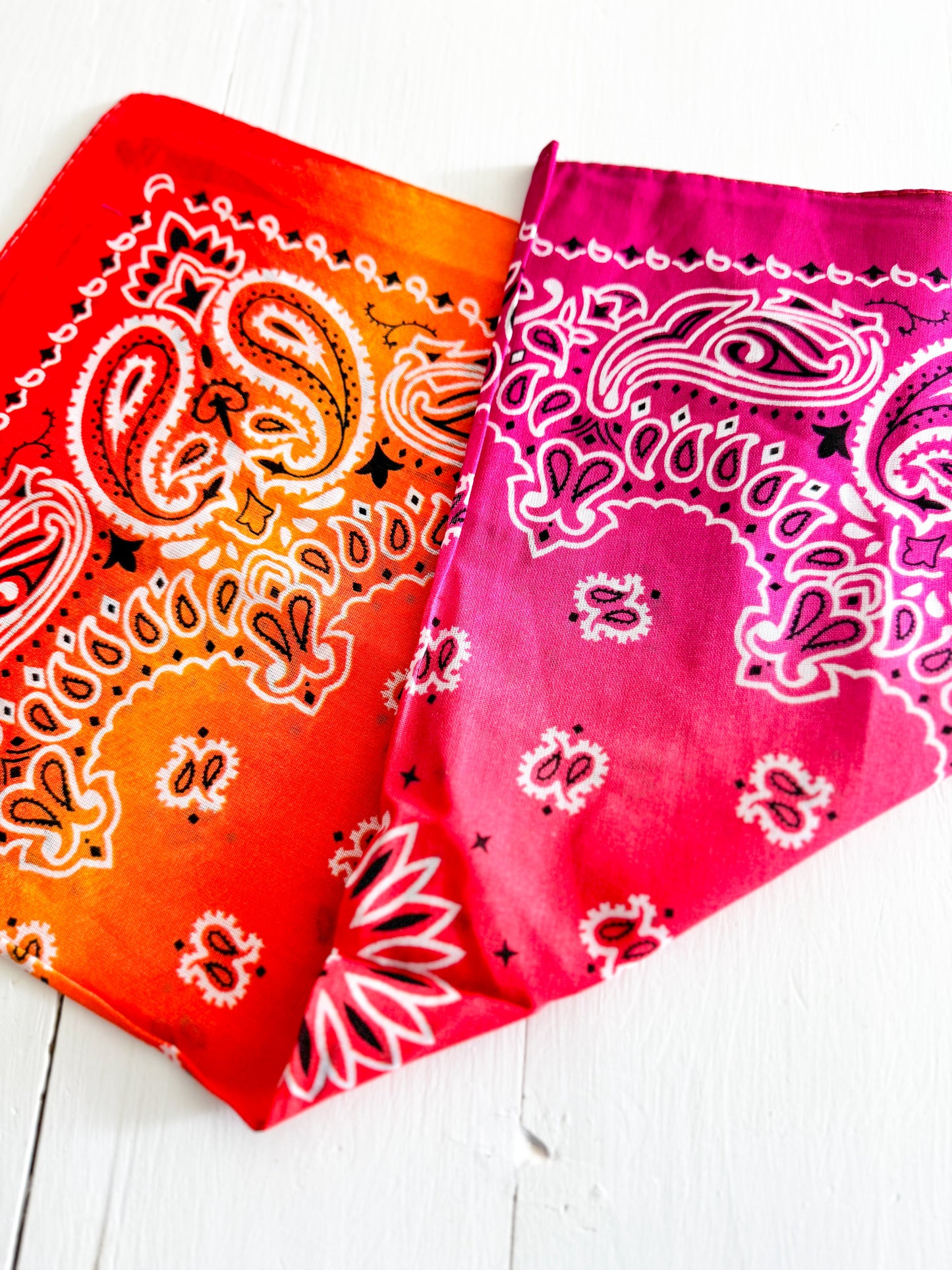 Tie Dye Bandana Necklace