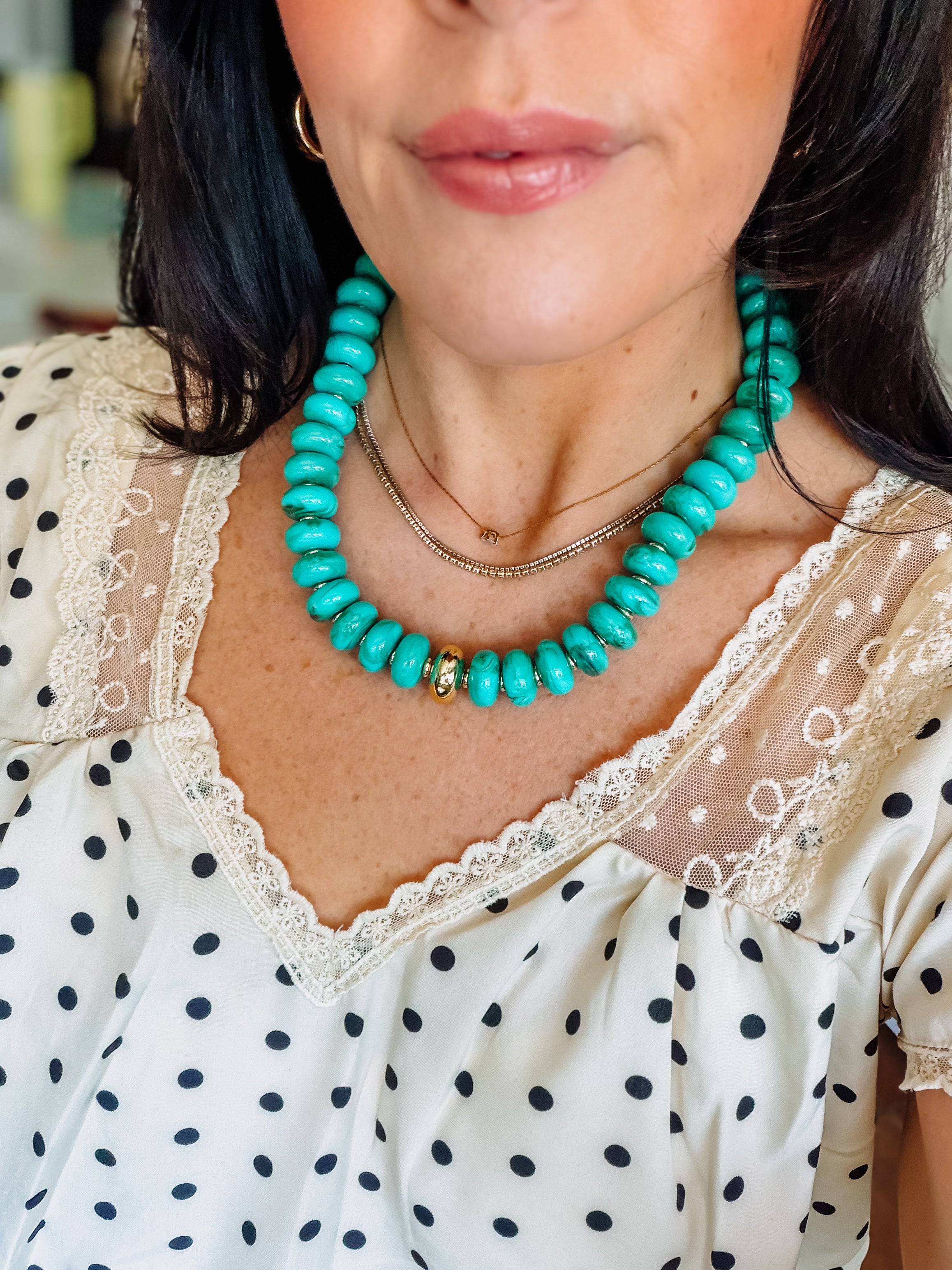 Turquoise Statement Necklace